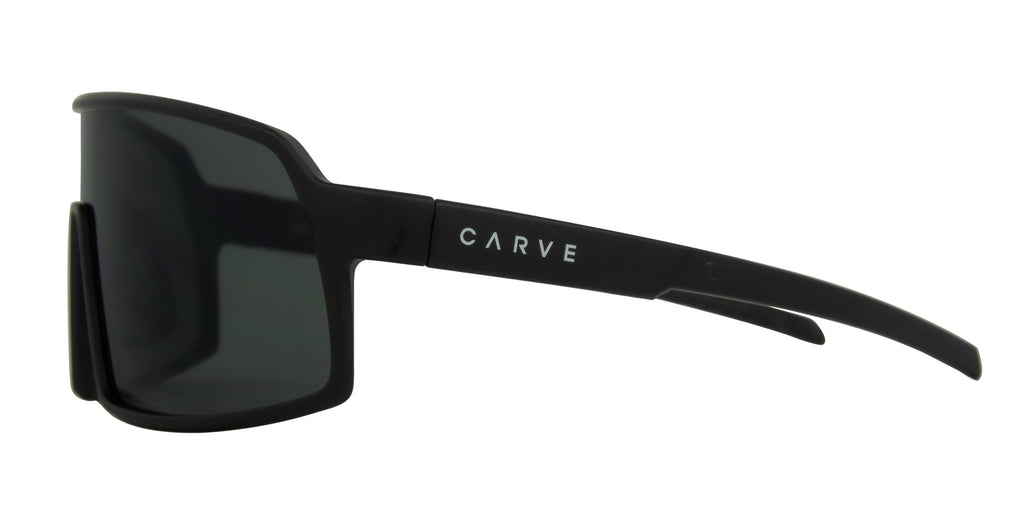 Sierra - Frame: Matte Black <br> Lens: Grey