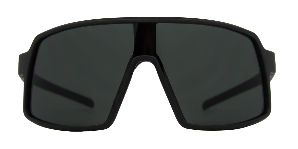 Sierra - Frame: Matte Black <br> Lens: Grey
