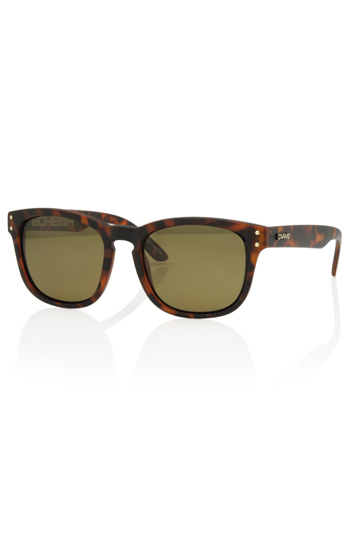 Bohemia - Polarized Matt Tort Frame Sunglasses