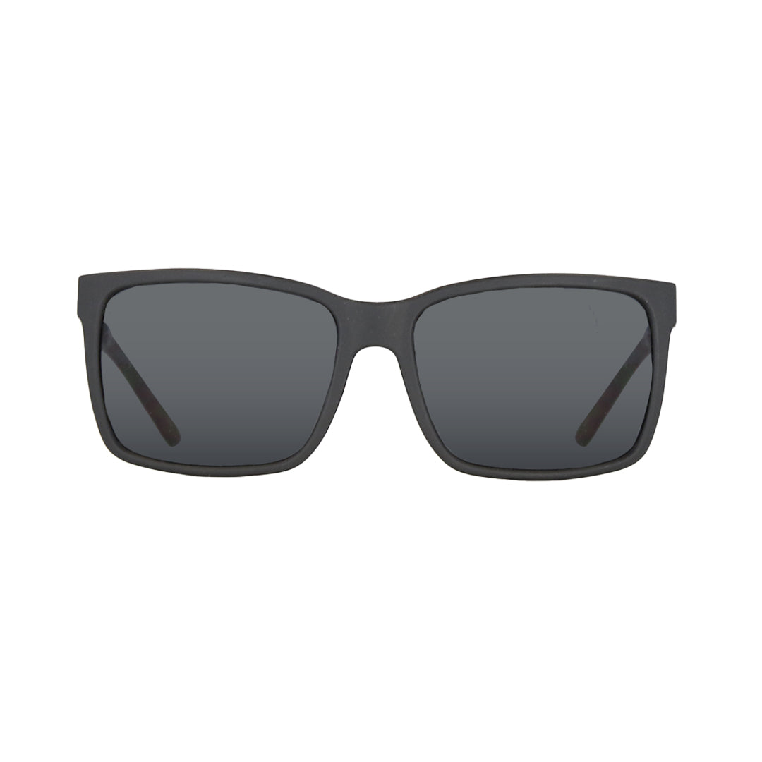 The Island - Matt Black Frame Sunglasses