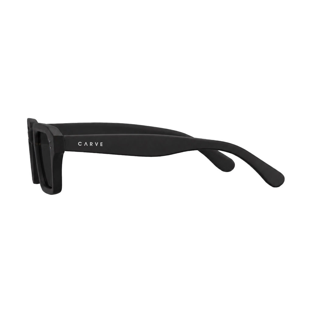 Anyways - Matte Black Recycled Frame Grey Polarized Lens