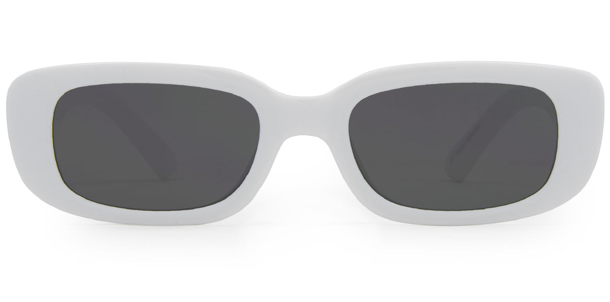 Lizbeth - Gloss White Grey Lens