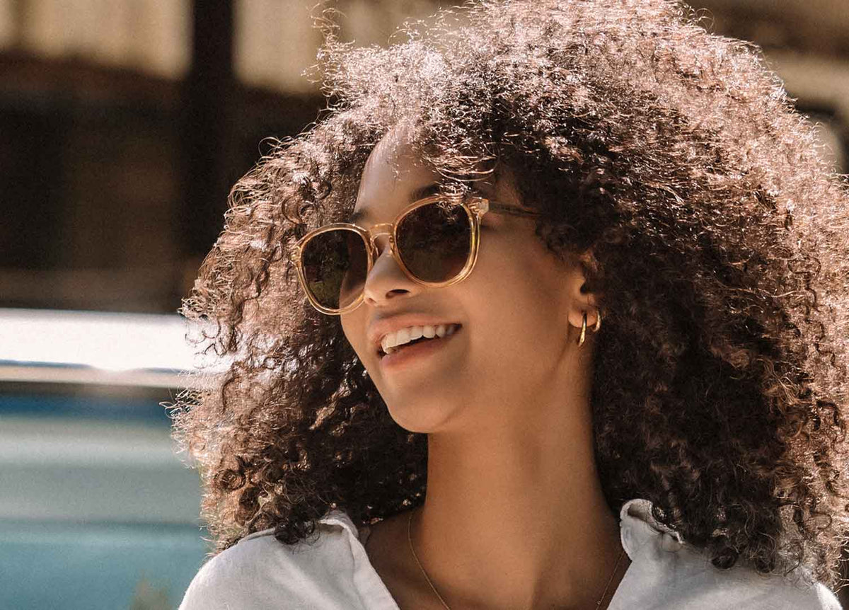 Oslo - Gloss Crystal Caramel Gradient Brown Lens