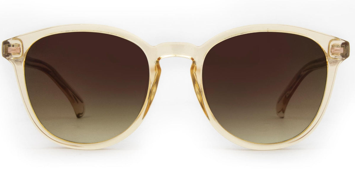 Oslo - Gloss Crystal Caramel Gradient Brown Lens