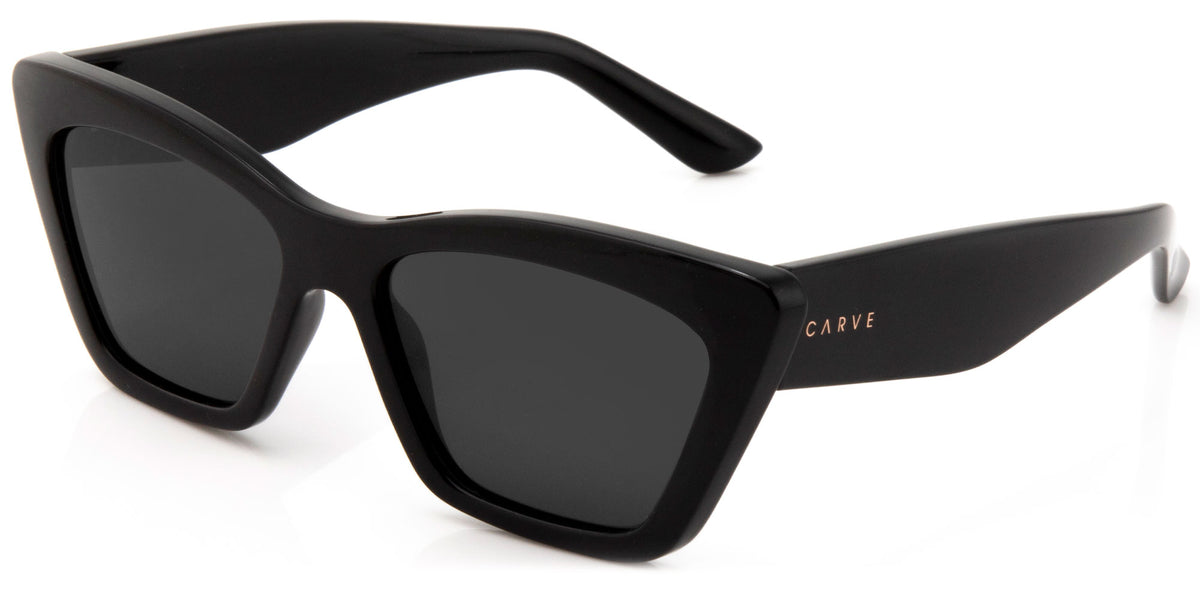 Tahoe - Gloss Black Frame with Dark Grey Polarized Lens