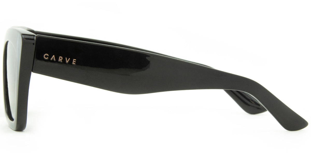 Tahoe - Gloss Black Frame with Dark Grey Polarized Lens