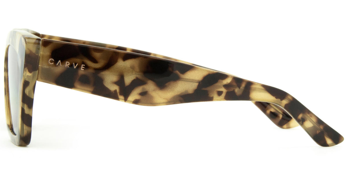 Tahoe - Gloss Milky Tort Frame with Dark Grey Lens