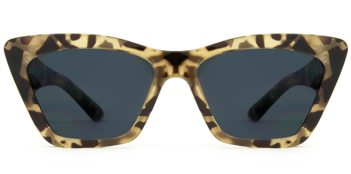 Tahoe - Gloss Milky Tort Frame with Dark Grey Lens
