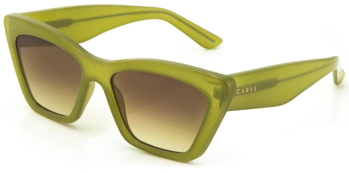 Tahoe - Gloss Translucent Pear Frame with Gradient Brown Lens