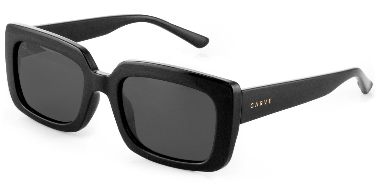 Laguna - Gloss Black Dark Frame with Grey Polarized Lens