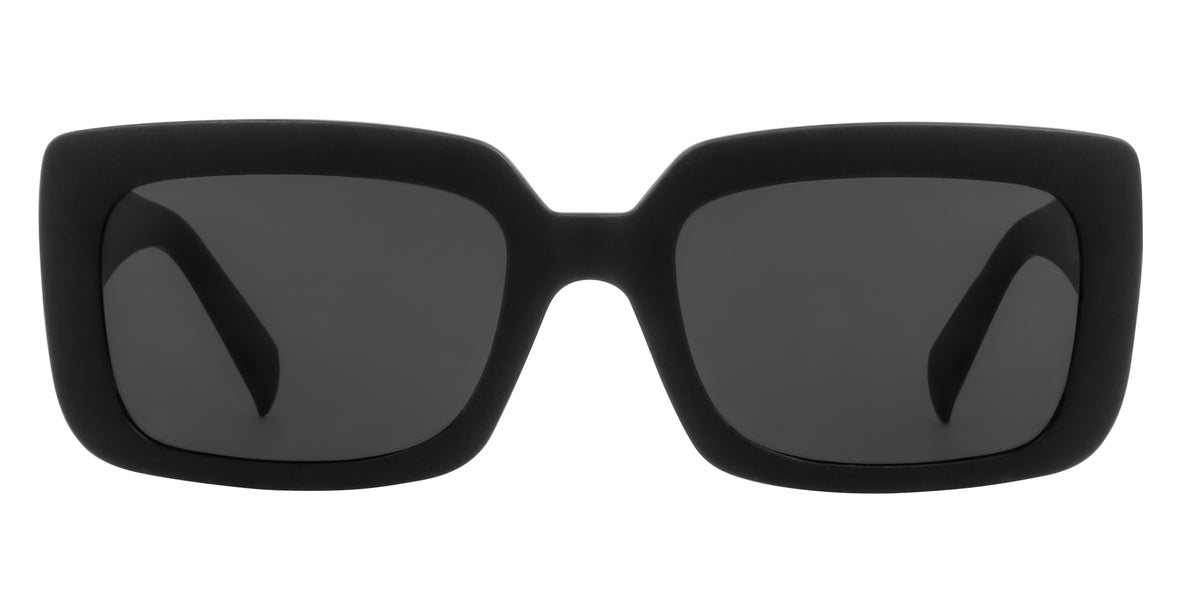 laguna ii matt black- grey lens