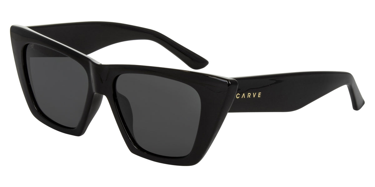York - Gloss Black Frame with Grey Lens