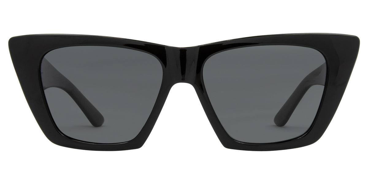 York - Gloss Black Frame with Grey Lens
