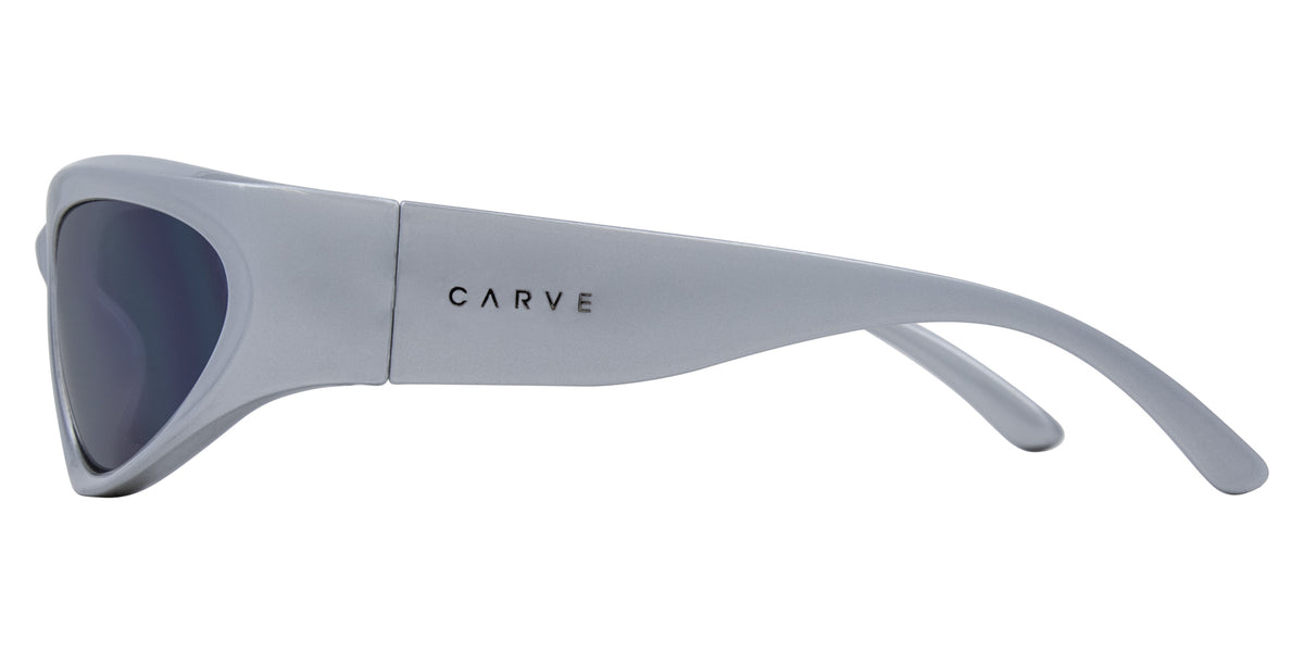 Kubix - Gloss Silver Frame with Grey Mirrored Lens