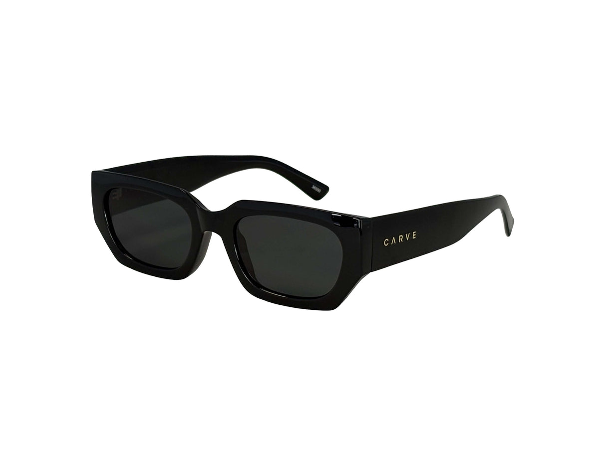Vinca - Gloss Black Grey Lens