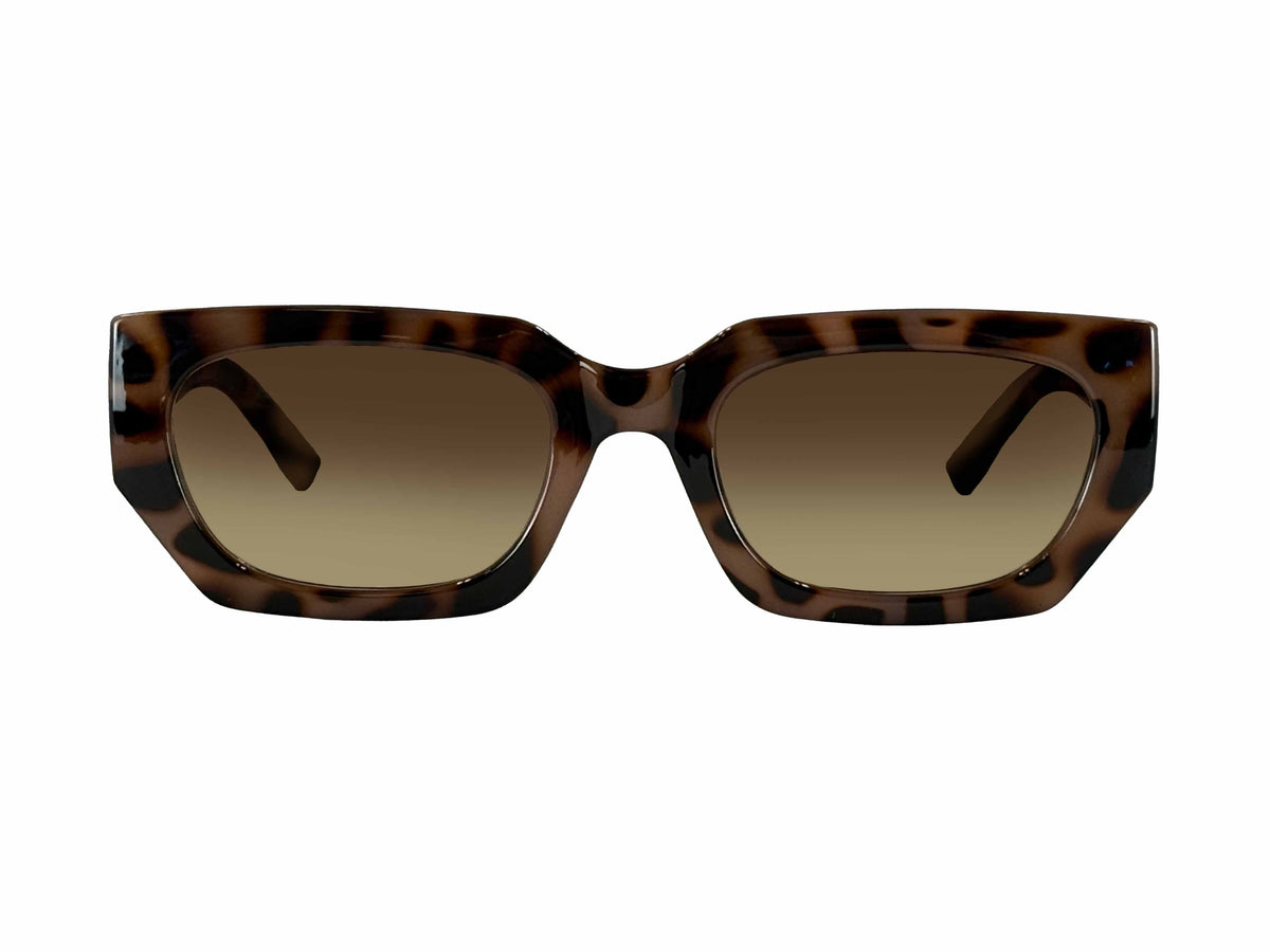 Vinca - Gloss Creamy Tort Frame Gradient Brown Lens