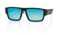 Sublime Junior - Iridium Matt Black / Crystal Blue Frame Sunglasses