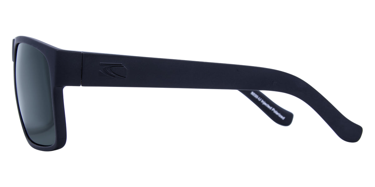 Vendetta - Floating Matt Black Frame with Grey Injected Polarized Hydrophobic Lens