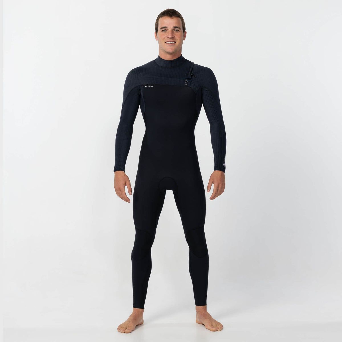 Men's HyperFreak 3/2+mm Steamer Chest Zip - Black