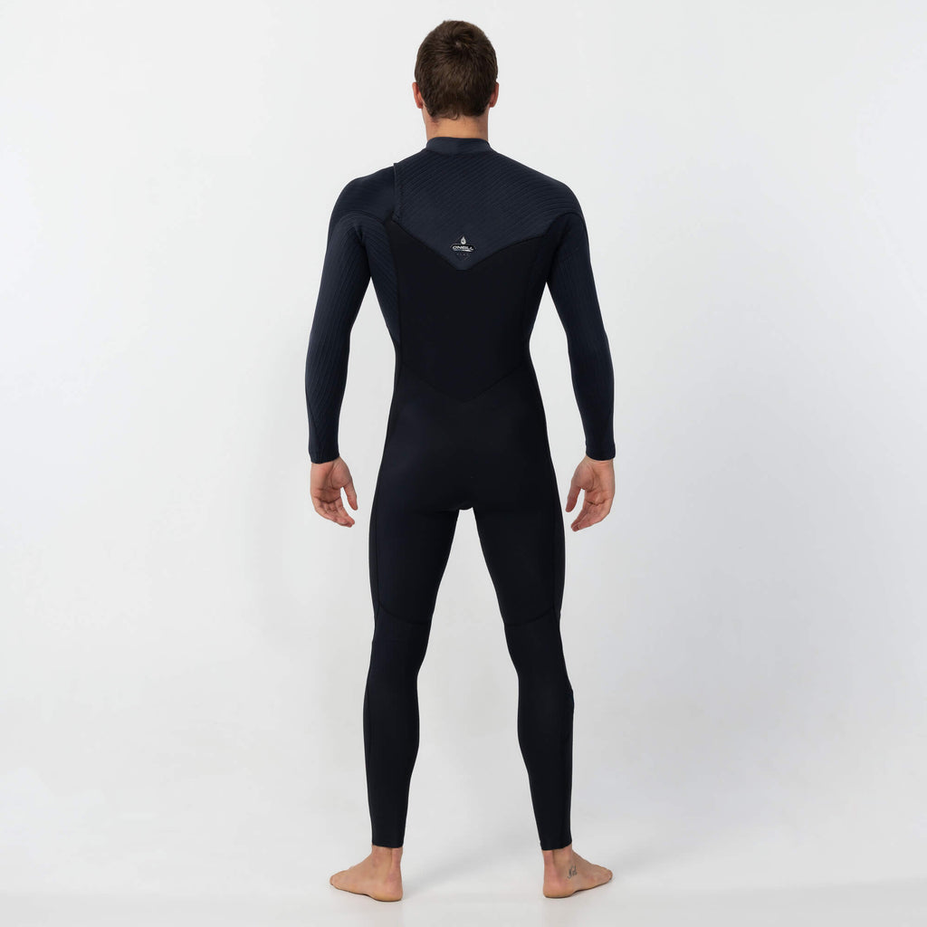 Men's HyperFreak 3/2+mm Steamer Chest Zip - Black