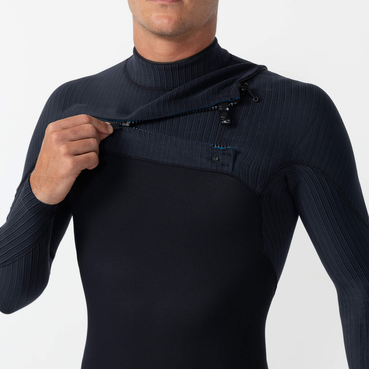 Men's HyperFreak 3/2+mm Steamer Chest Zip - Black