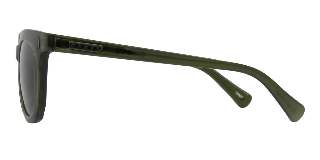 Nelson - Crystal Moss Green Frame with Grey Lens