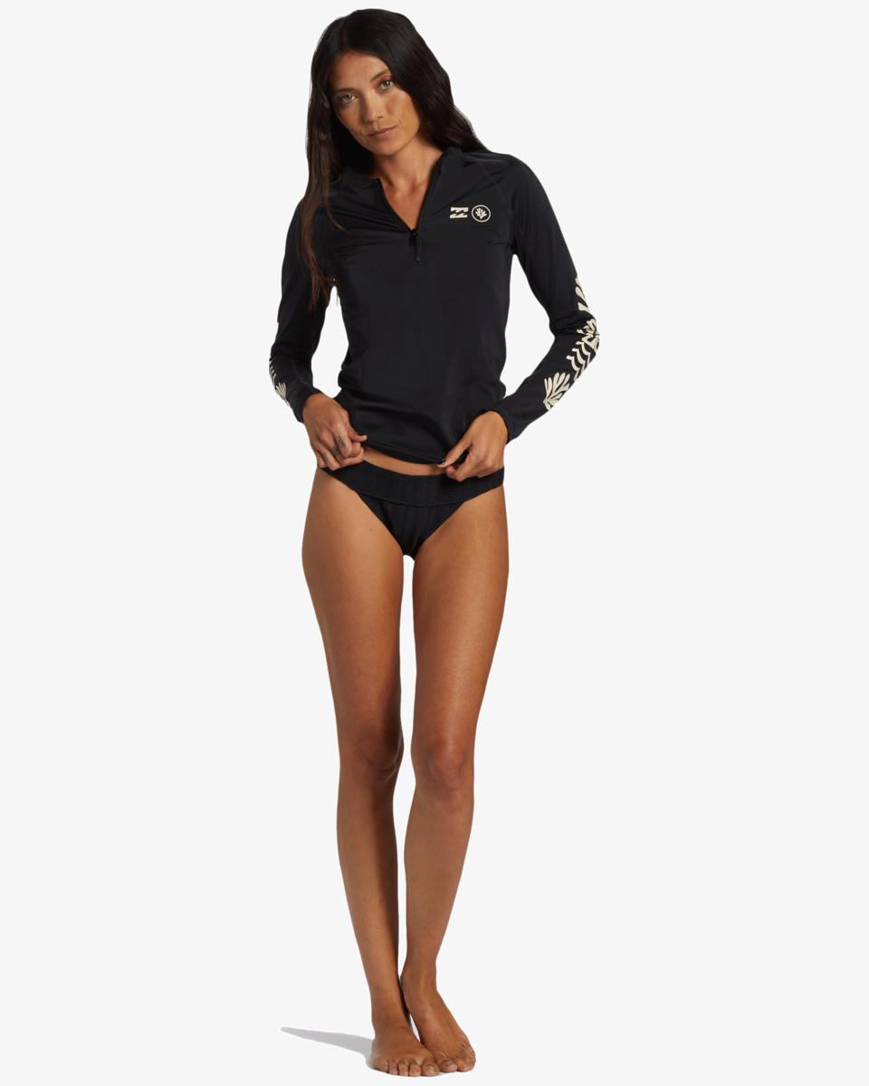 Coral Gardeners Half Zip Long Sleeve Rash Vest