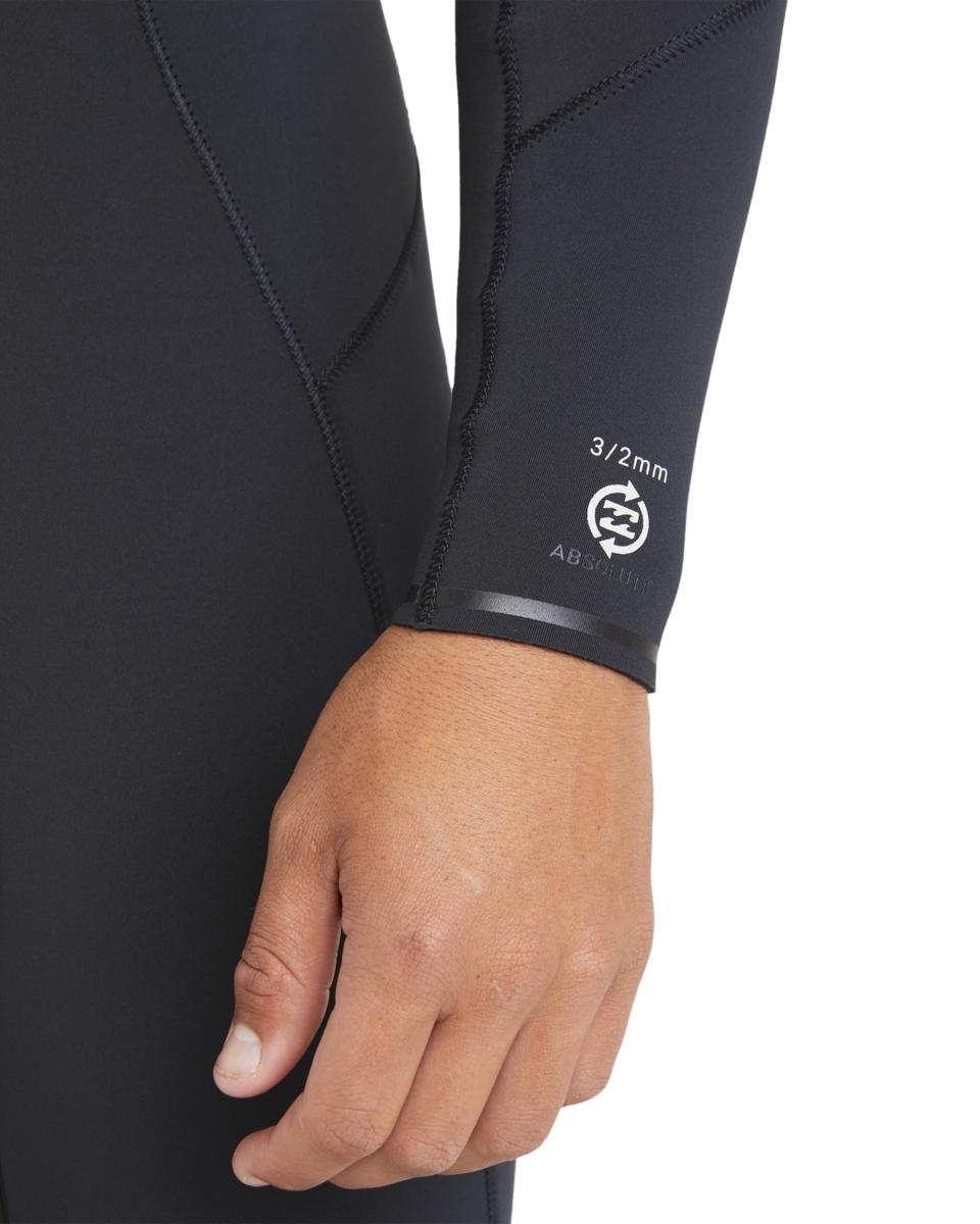 3/2mm Absolute Natural Chest Zip Wetsuit