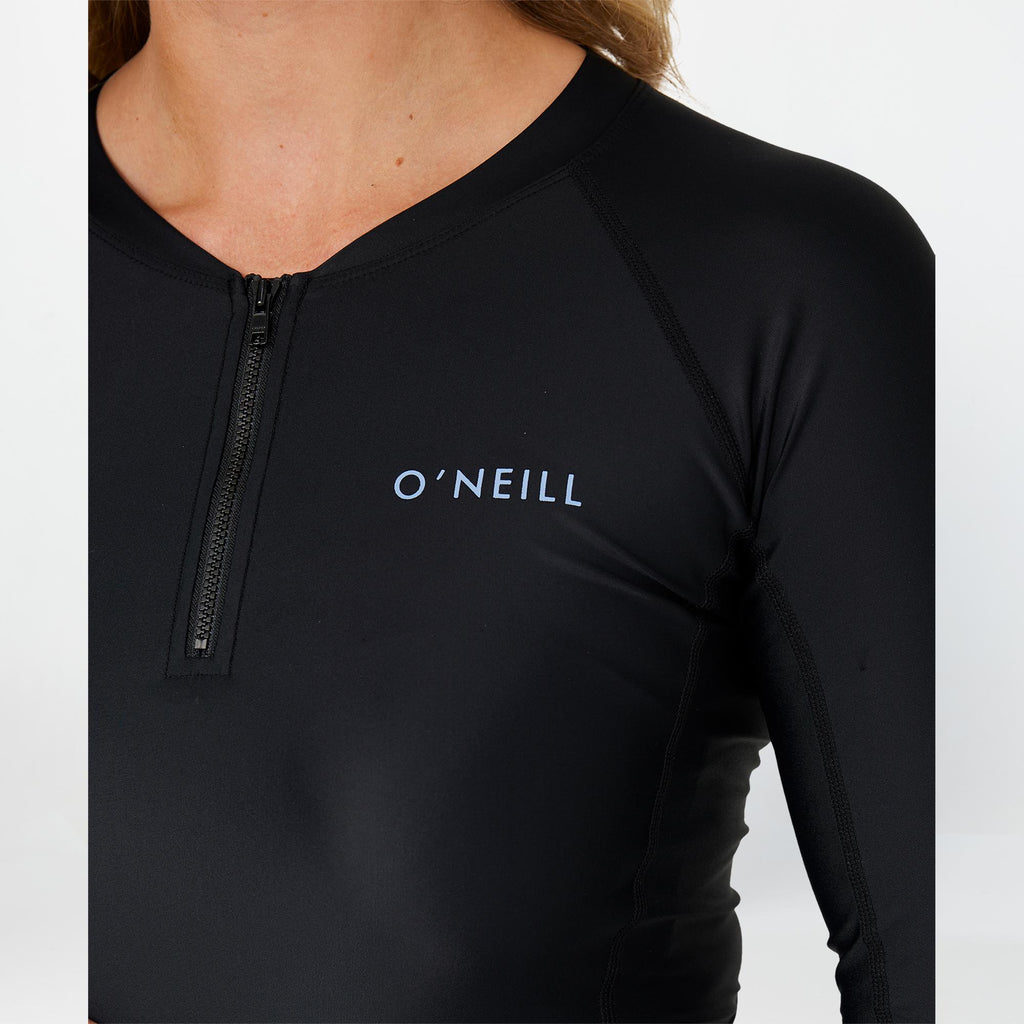 Bahia 1/4 Zip Ls Rash Ves