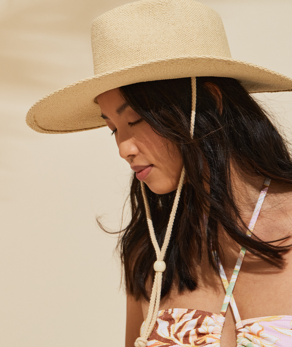 Sunny Kisses - Straw Sun Hat for Women