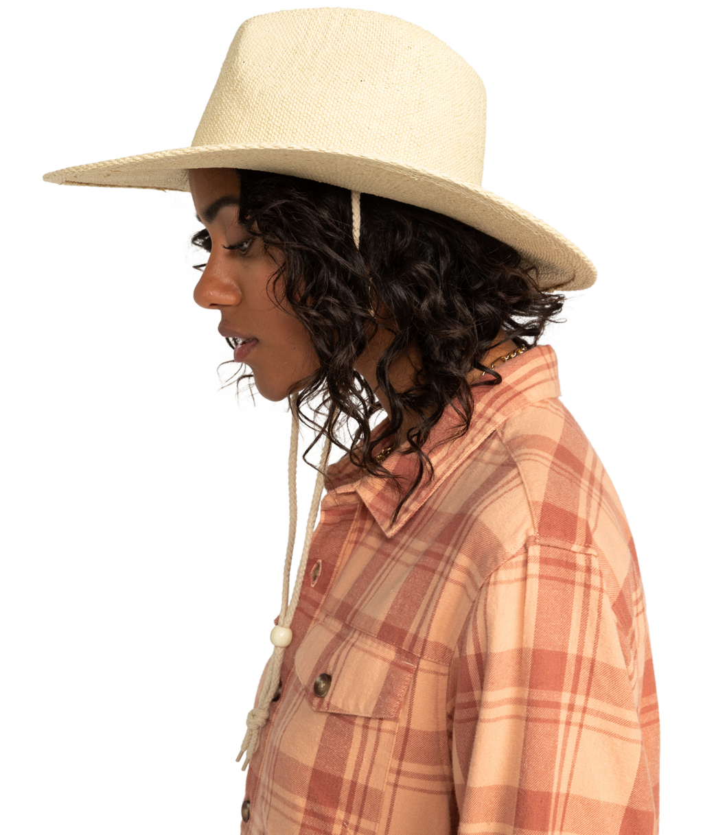 Sunny Kisses - Straw Sun Hat for Women