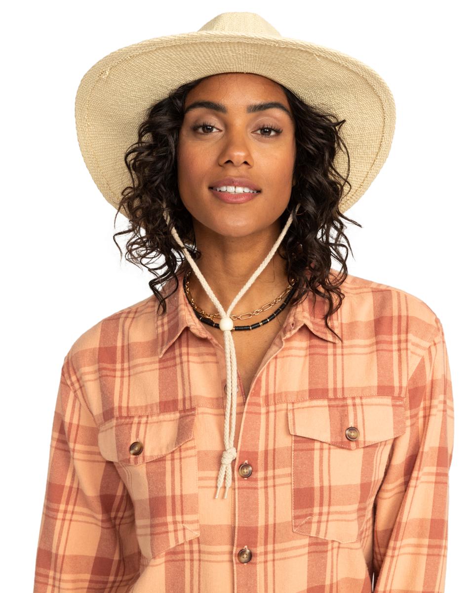 Sunny Kisses - Straw Sun Hat for Women