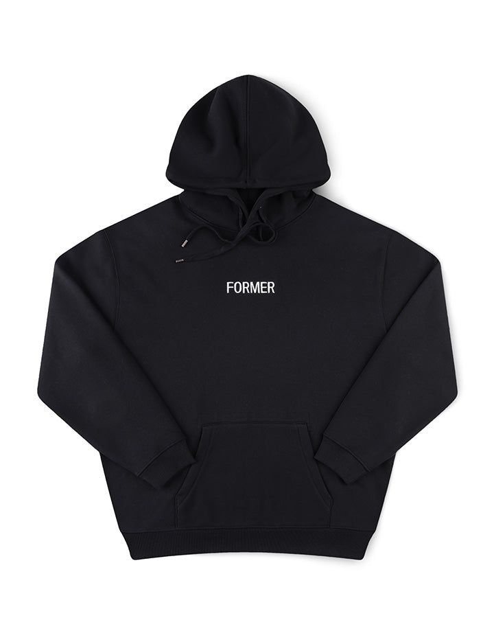 LEGACY EMBROID HOOD // BLACK