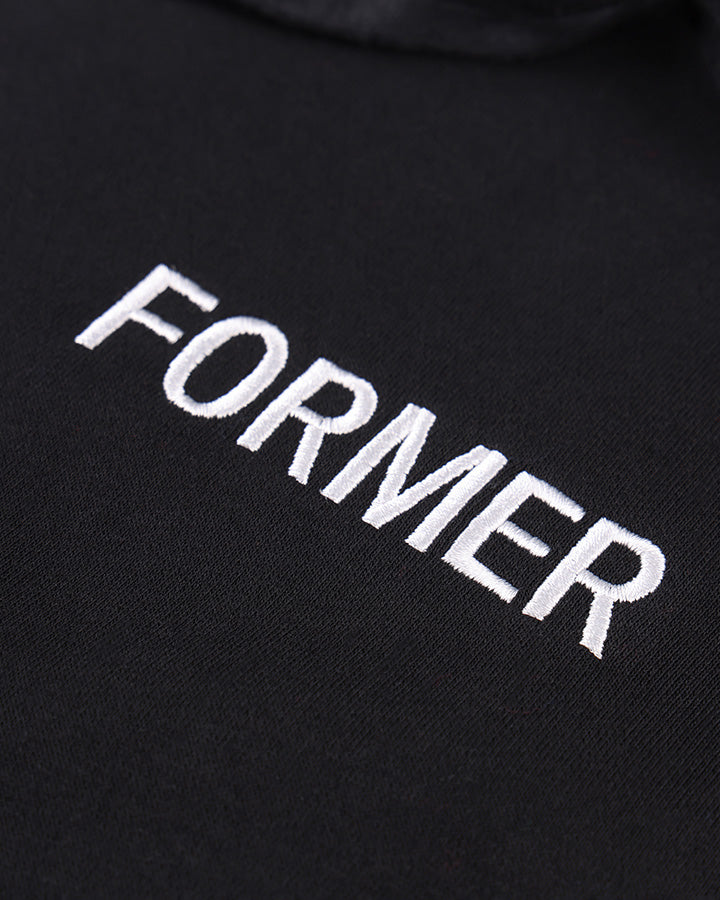 LEGACY EMBROID HOOD // BLACK