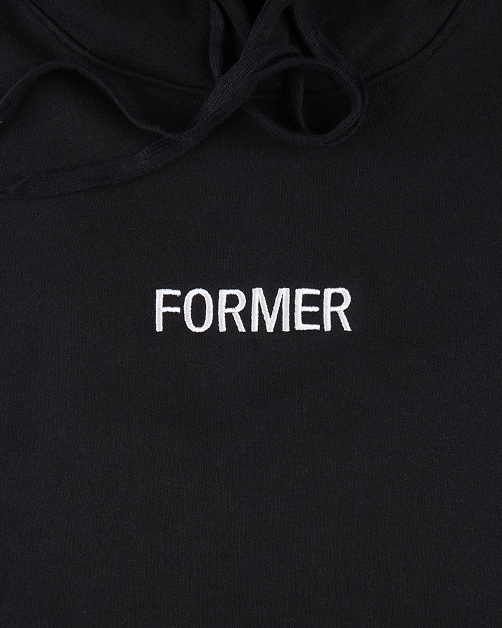 LEGACY EMBROID HOOD // BLACK
