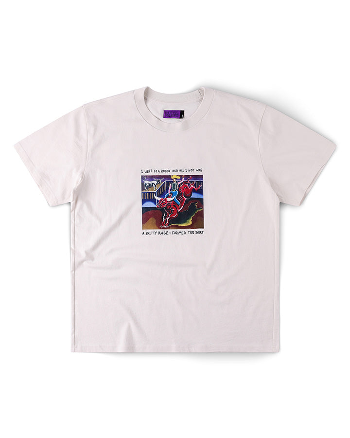 RODEO SHRUNKEN T-SHIRT // BONE