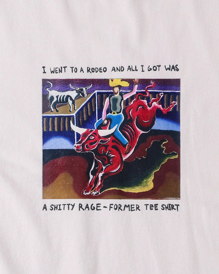 RODEO SHRUNKEN T-SHIRT // BONE