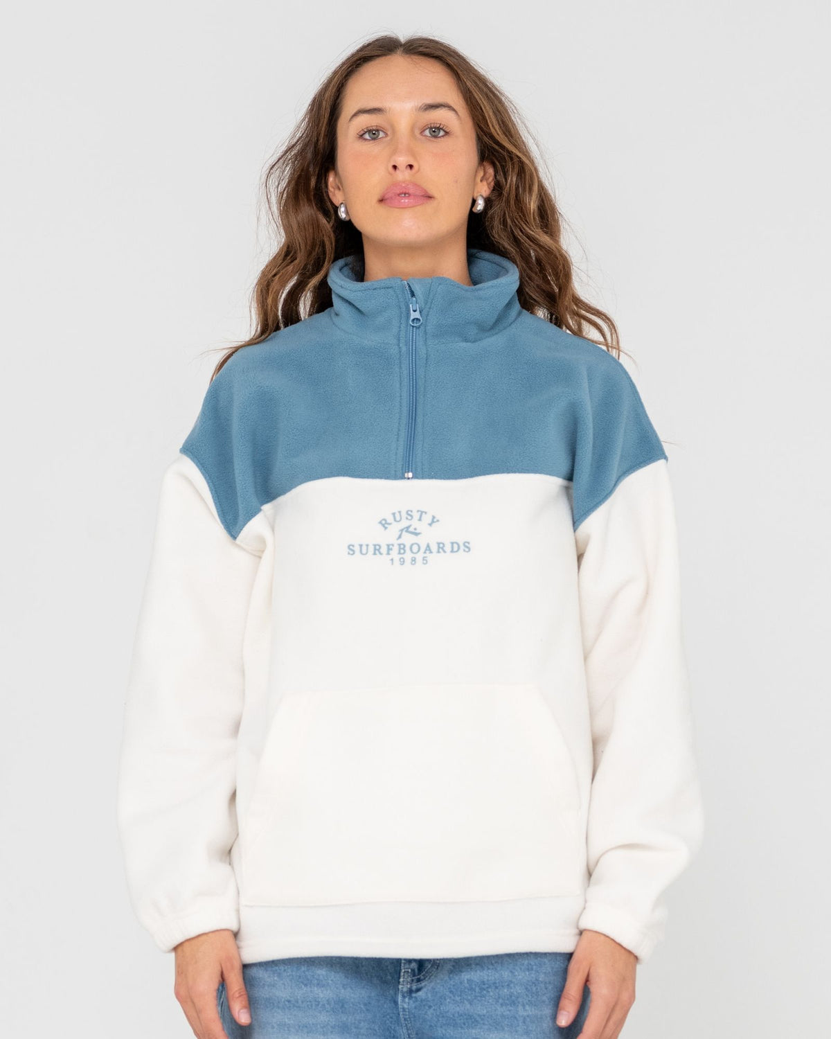 Central Division Quarter Zip Polar Fleece