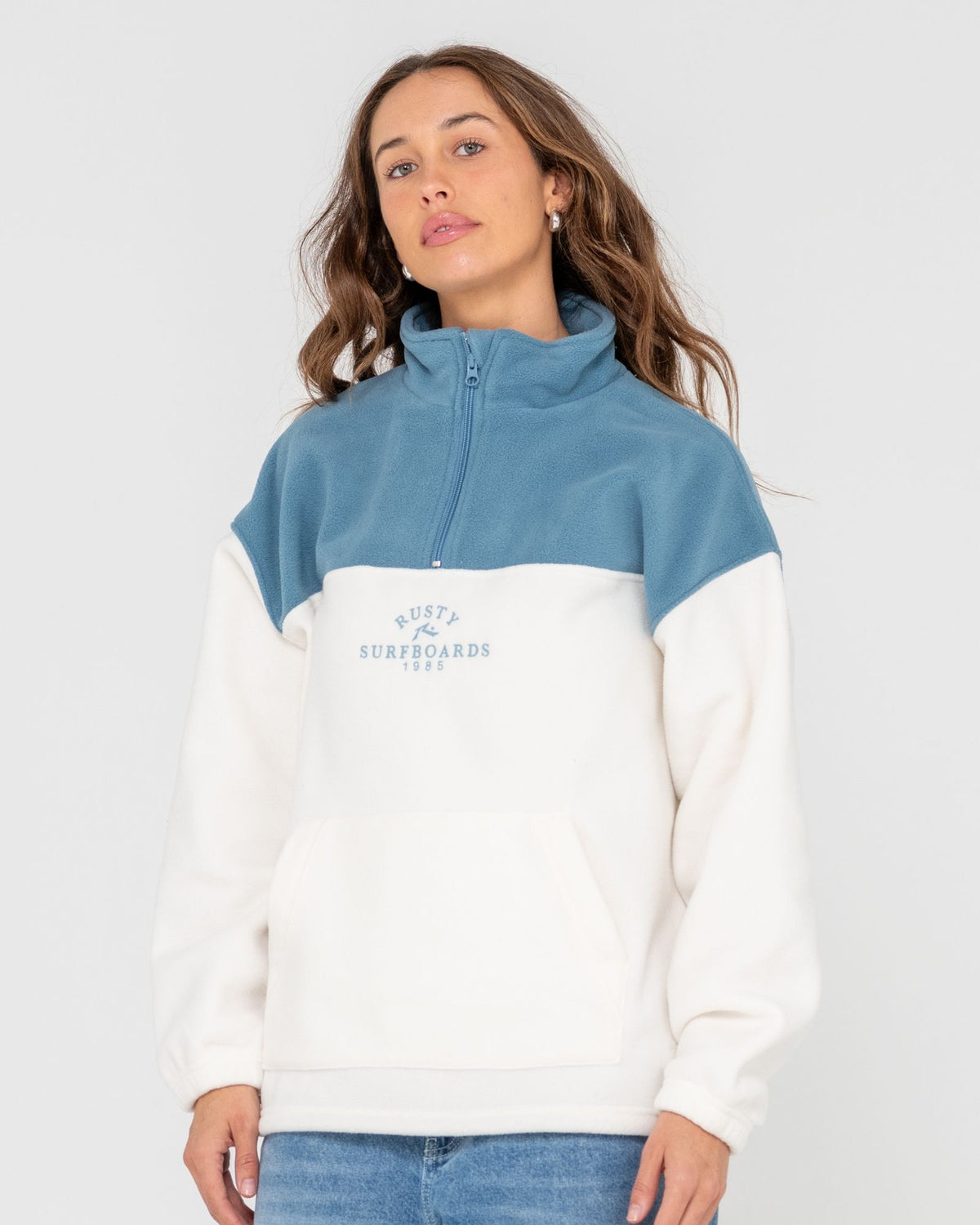 Central Division Quarter Zip Polar Fleece