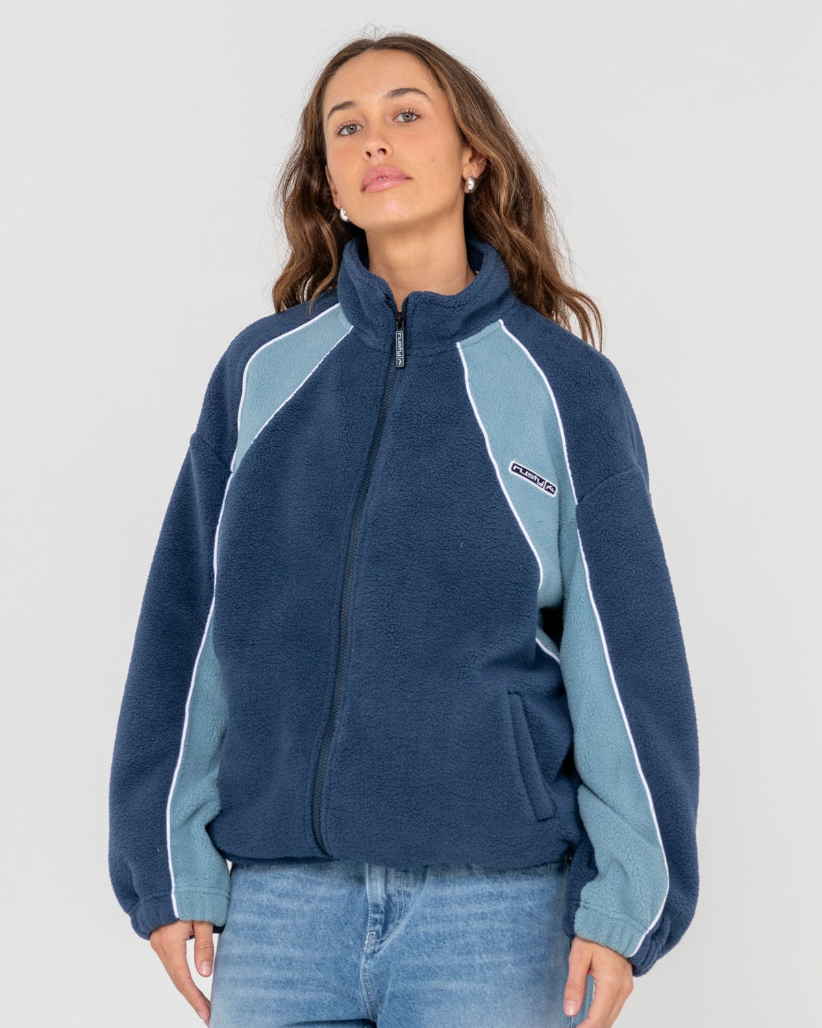 Two Tides Zip Through Sherpa Fleece