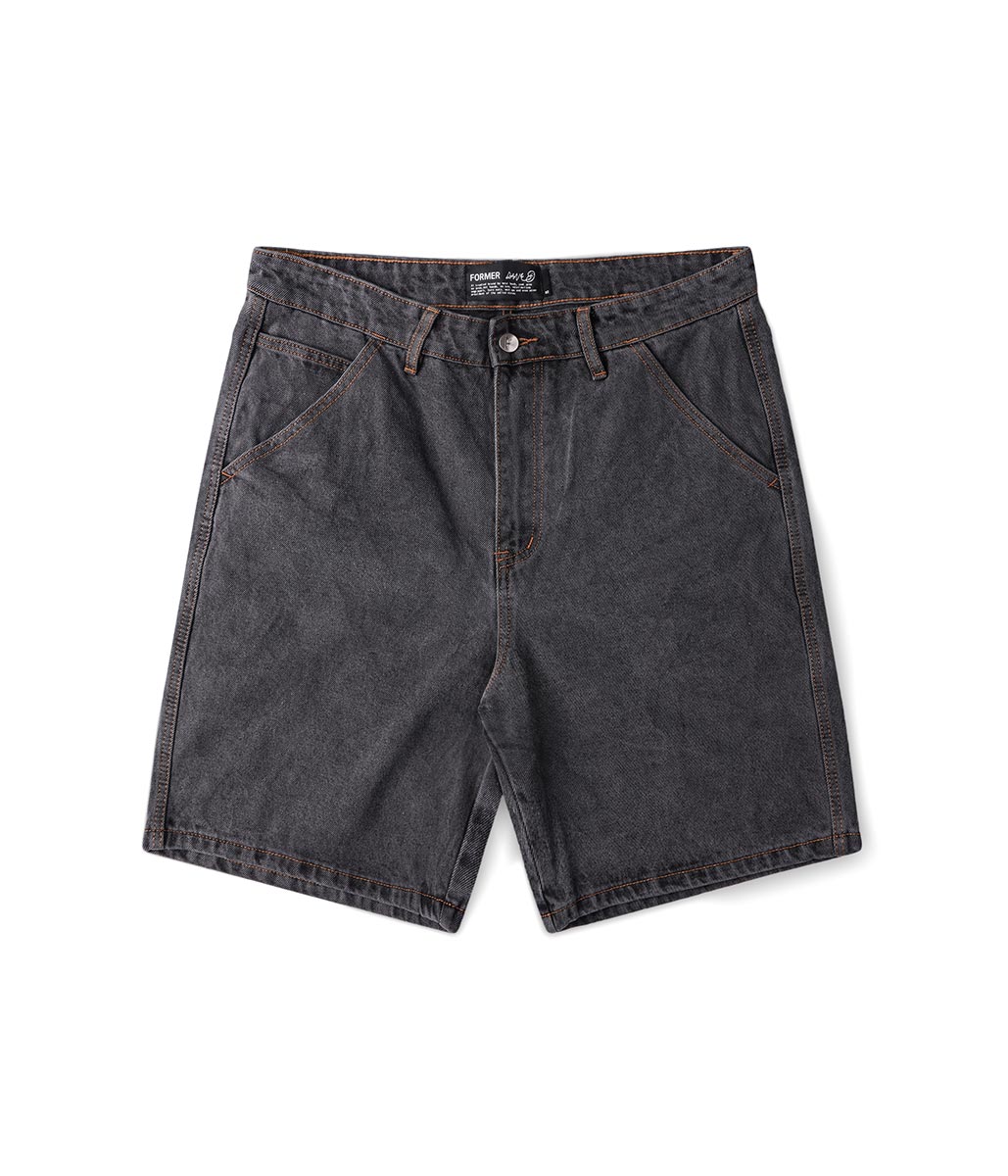 REYNOLDS 21 DENIM WALKSHORT // WASHED BLACK