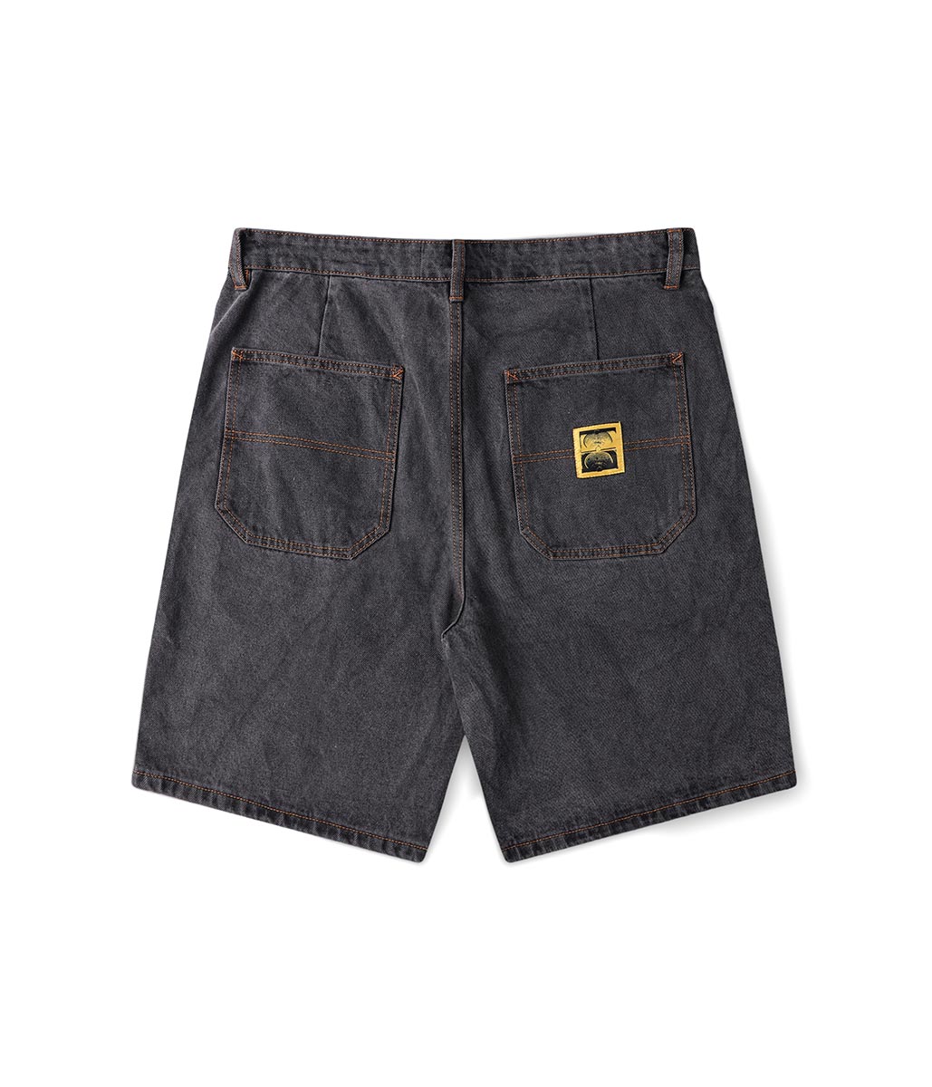 REYNOLDS 21 DENIM WALKSHORT // WASHED BLACK
