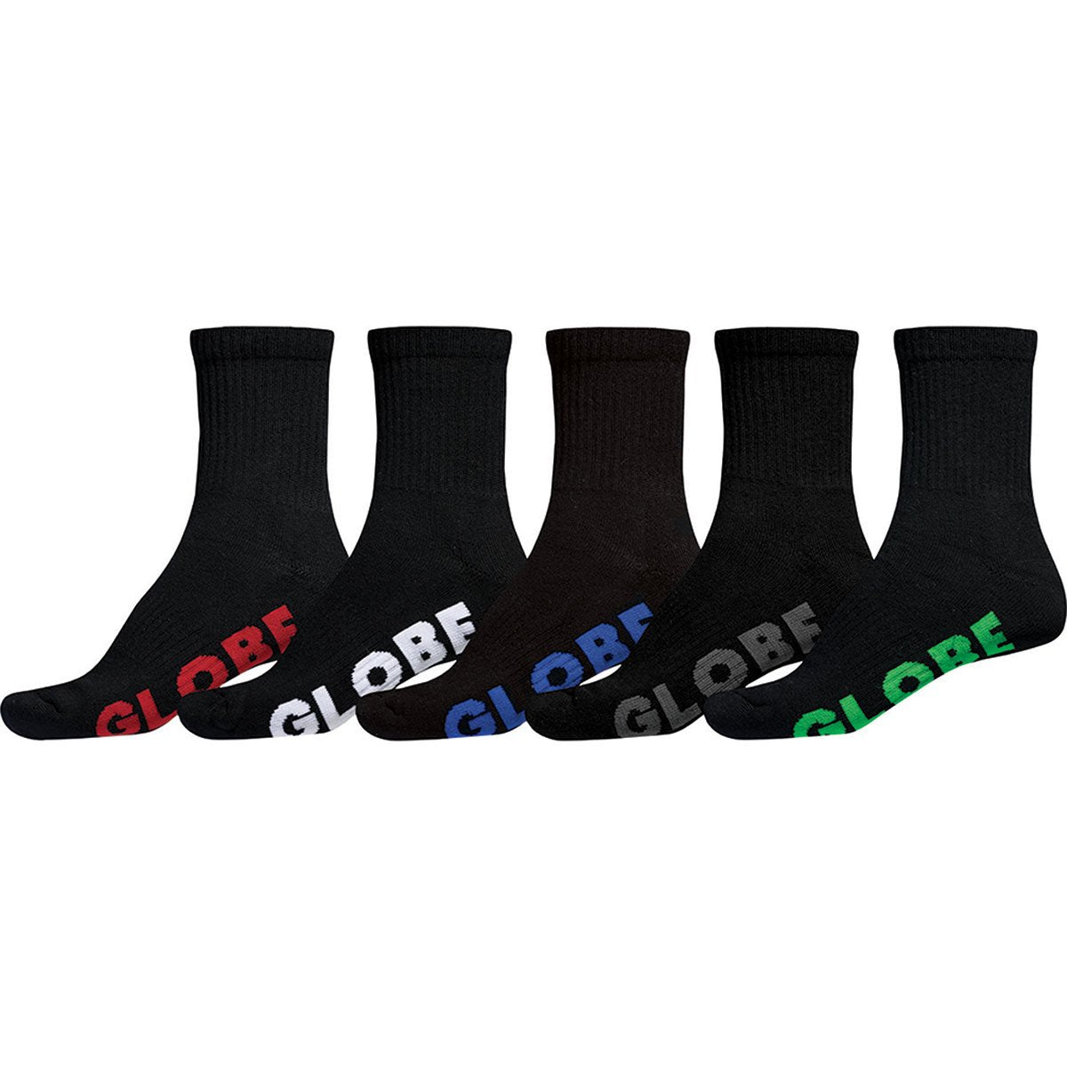 Stealth Crew Sock 5 Pack