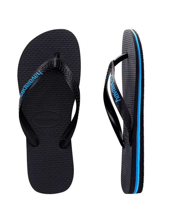 Rubber Logo Black/Blue
