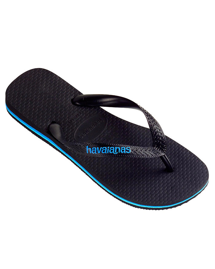 Rubber Logo Black/Blue