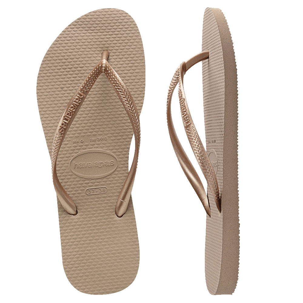 Slim Metallic Rose Gold