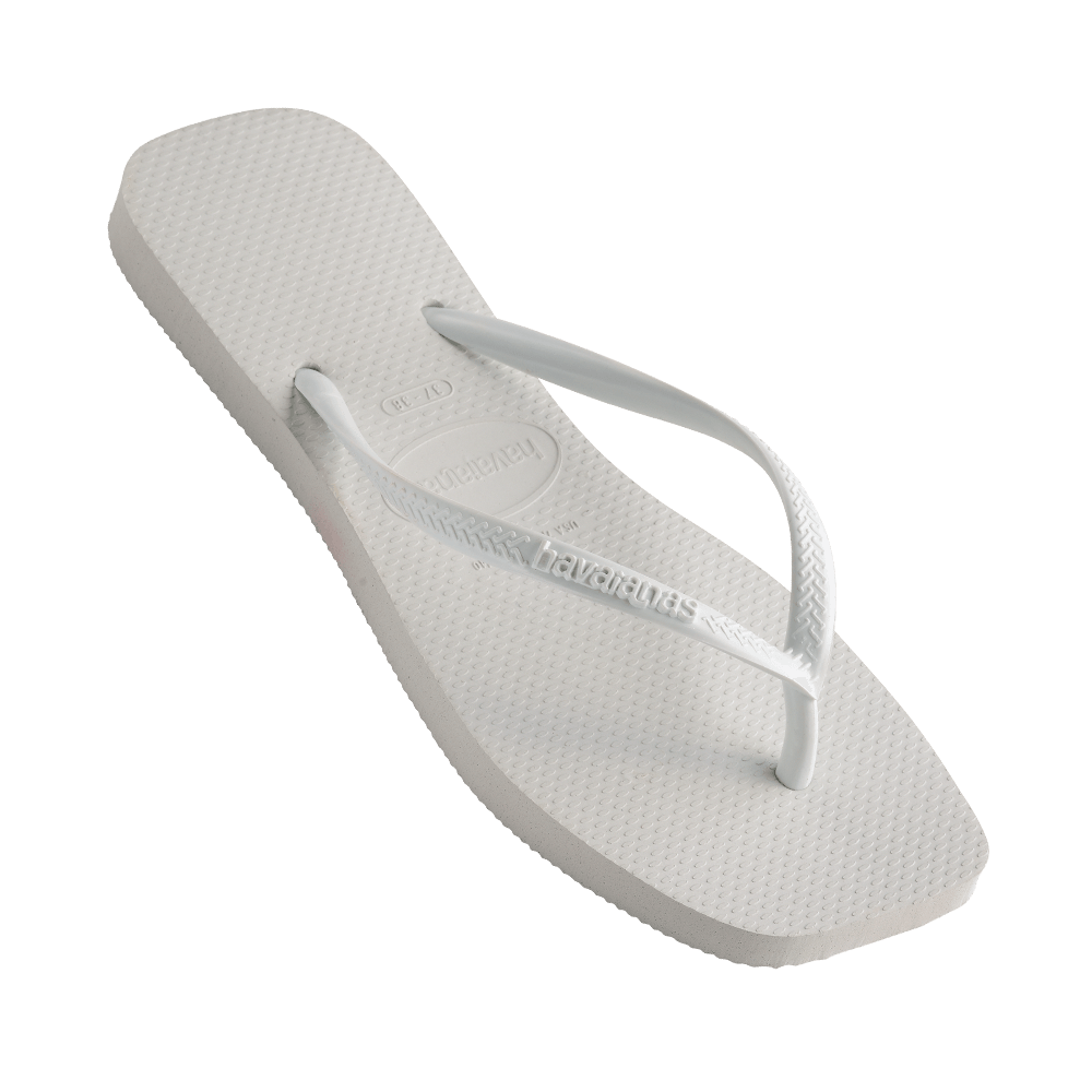 Slim Square Solid White