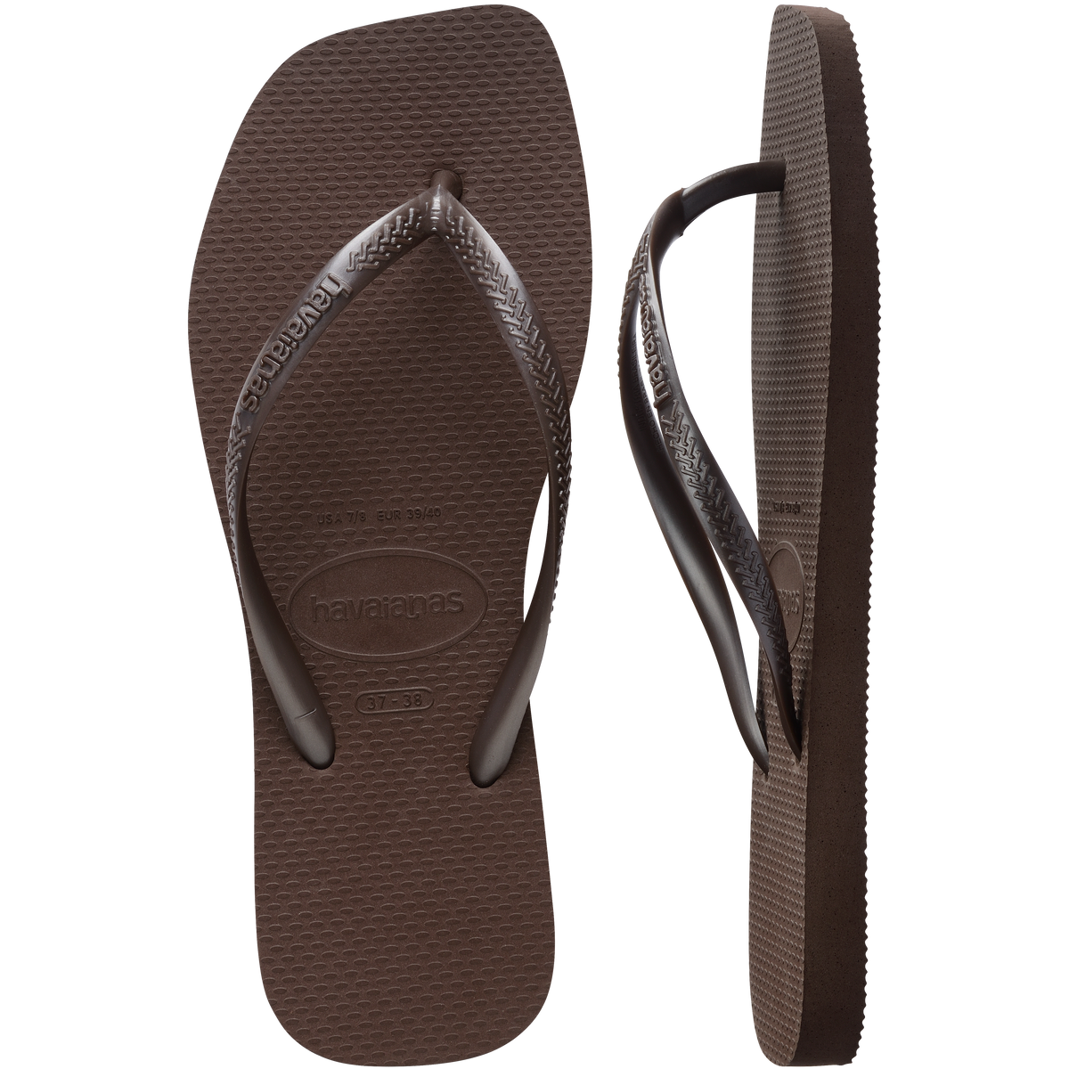 Slim Square Dark Brown
