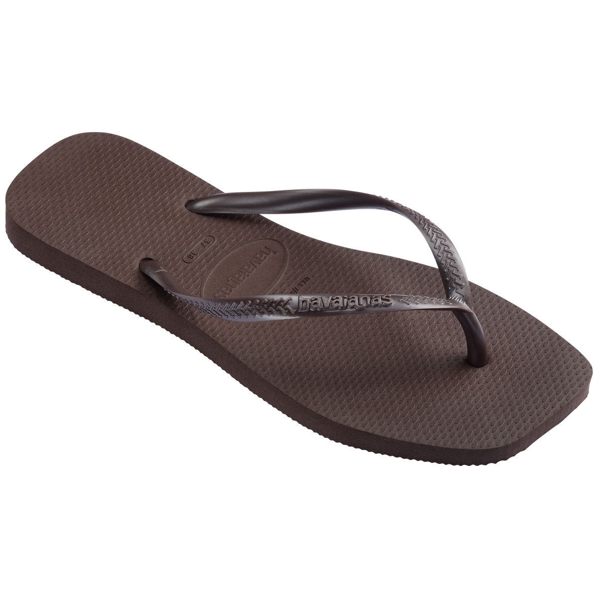 Slim Square Dark Brown