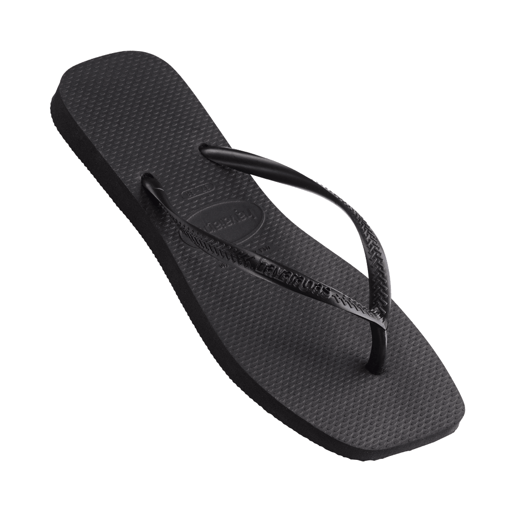 Slim Square Solid Black